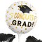 8 1/2" x 15" Graduation Party Mylar Stick Balloons Assortment 3 Pieces